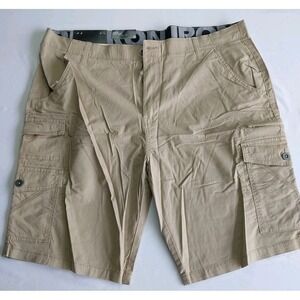 IRON CO. Men's Stretch Twill Cargo Shorts Size 40